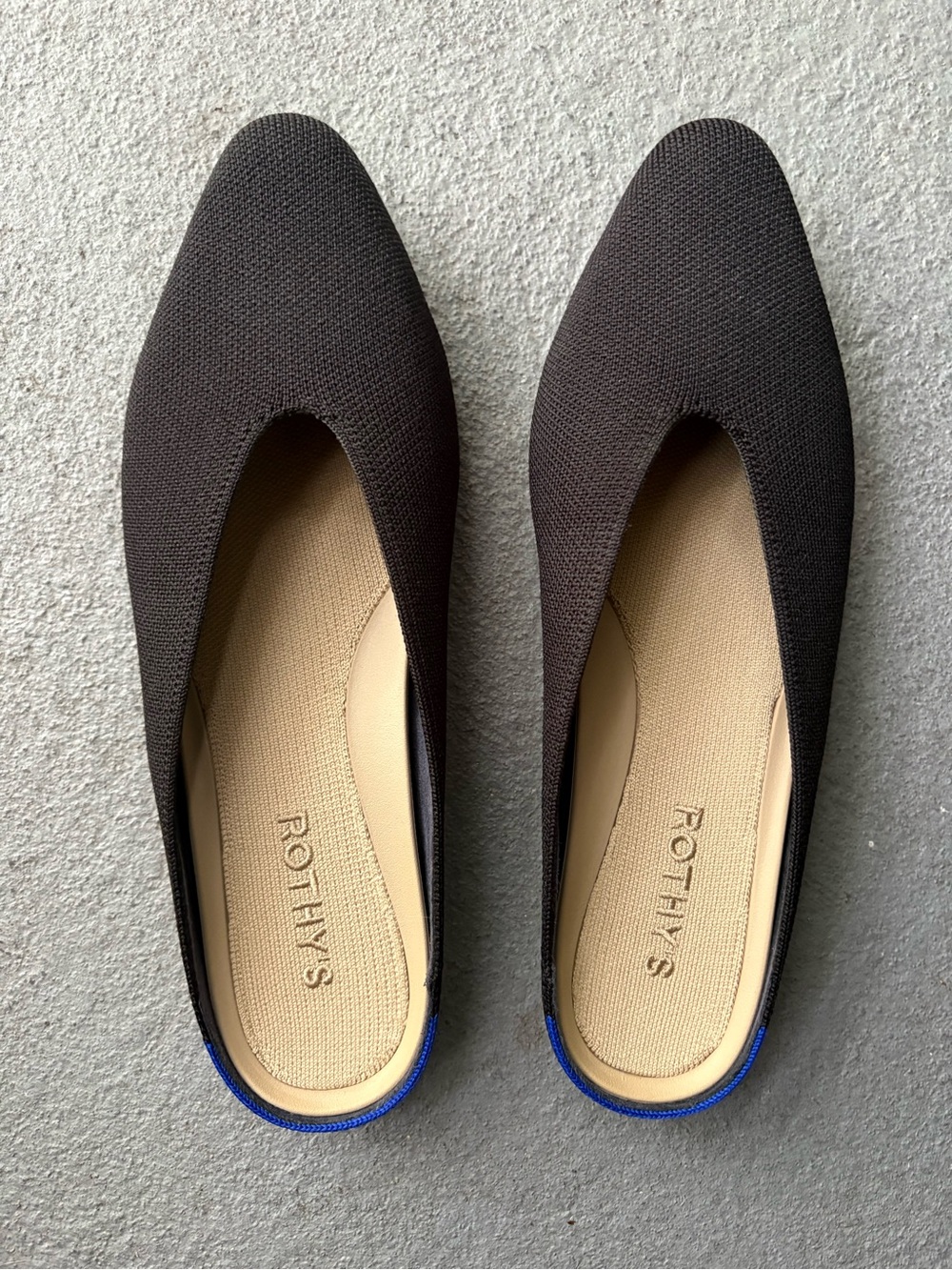 Rothy’s The Almond Demi in Black🔥Size 8• Like new!